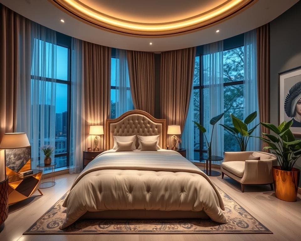 luxe slaapkamer