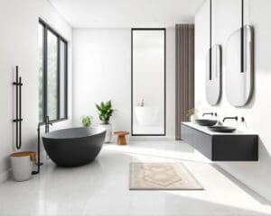 Hoe een moderne badkamer inrichten met minimalistisch design