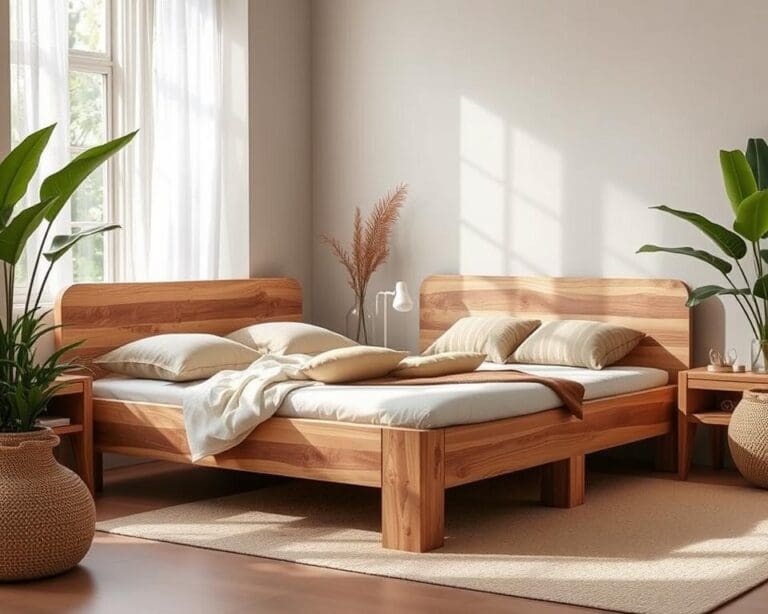 Houten bedframes voor een natuurlijke uitstraling