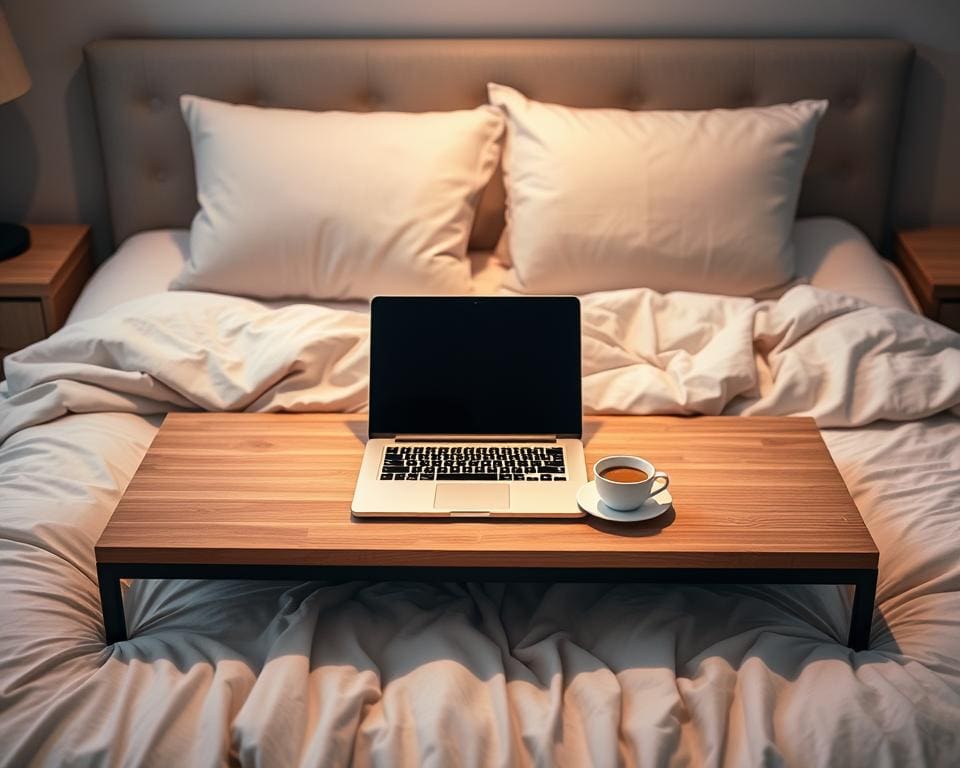 Laptoptafels voor gebruik in bed