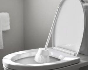 Toiletborstel met ergonomisch handvat voor eenvoudig gebruik