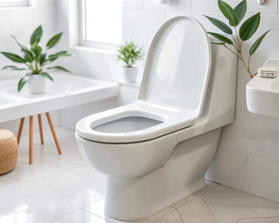 Toiletbril met antibacteriële laag voor extra hygiëne