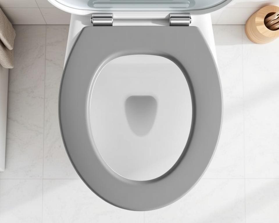 Toiletbril met automatisch soft-close systeem