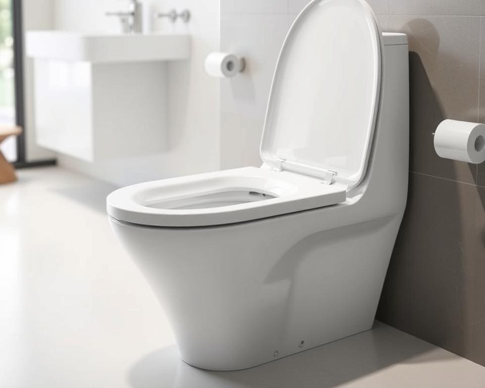 Toiletbril met geïntegreerde bidetfunctie