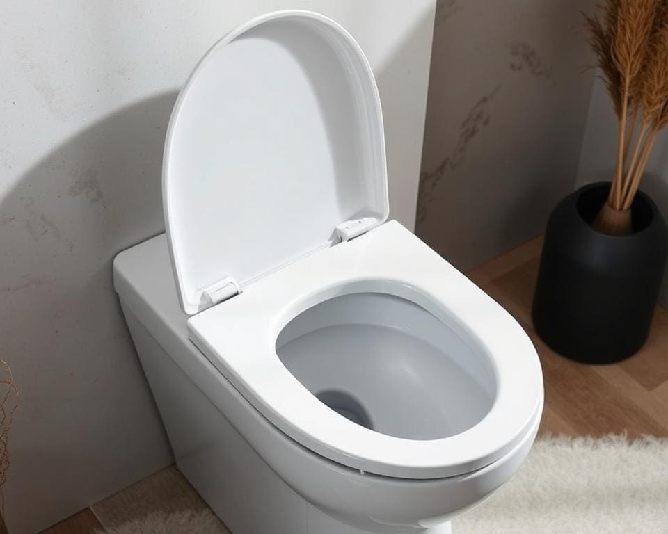 Toiletbril met geïntegreerde bidetfunctie