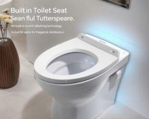 Toiletbril met geurverfrissende functie