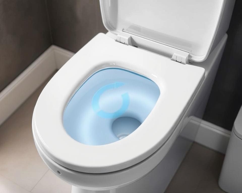 Toiletbril met soft-close technologie