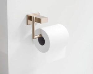 Toiletpapierhouder met modern, minimalistisch design