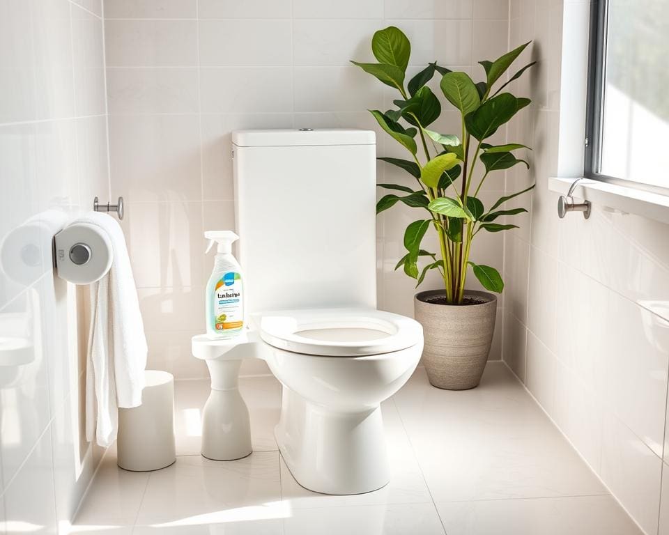 Toiletreiniger voor een frisse en schone badkamer