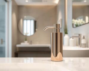 Zeepdispenser met modern design voor een luxe uitstraling