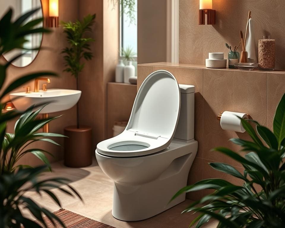 comfortabele bidet toiletbril